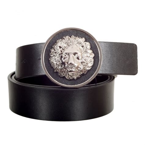 versace lion head belt|versace belts for men.